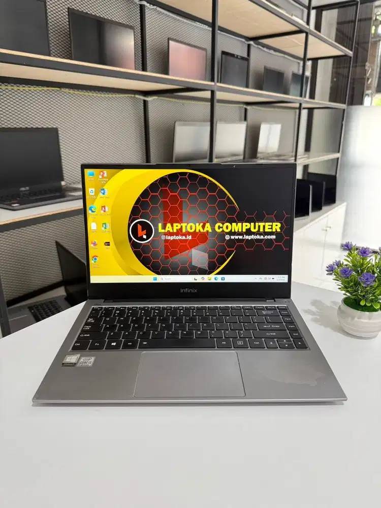 Di jual laptop infinx core i3 gen10 ram 8gb