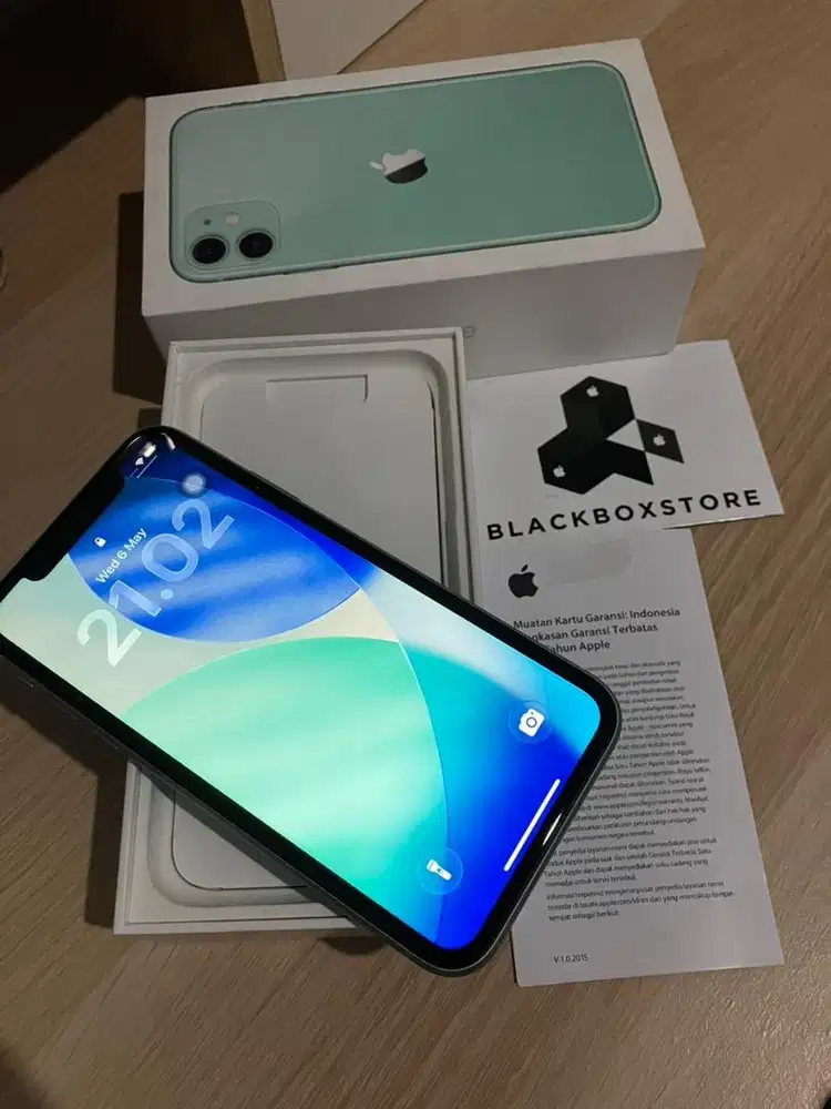 IPHONE 11 128GB IBOX GREEN HIJAU RESMI INDONESIA