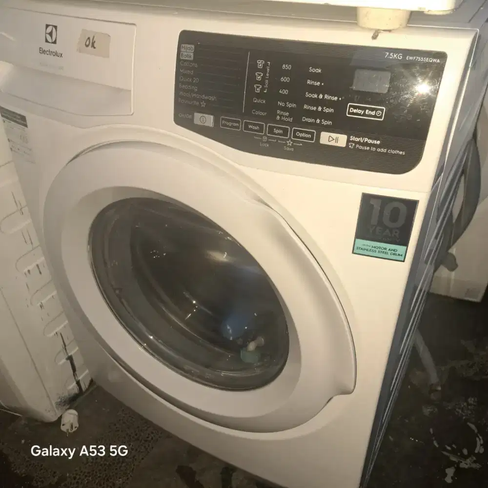 Mesin cuci electrolux EWF7555EQWA