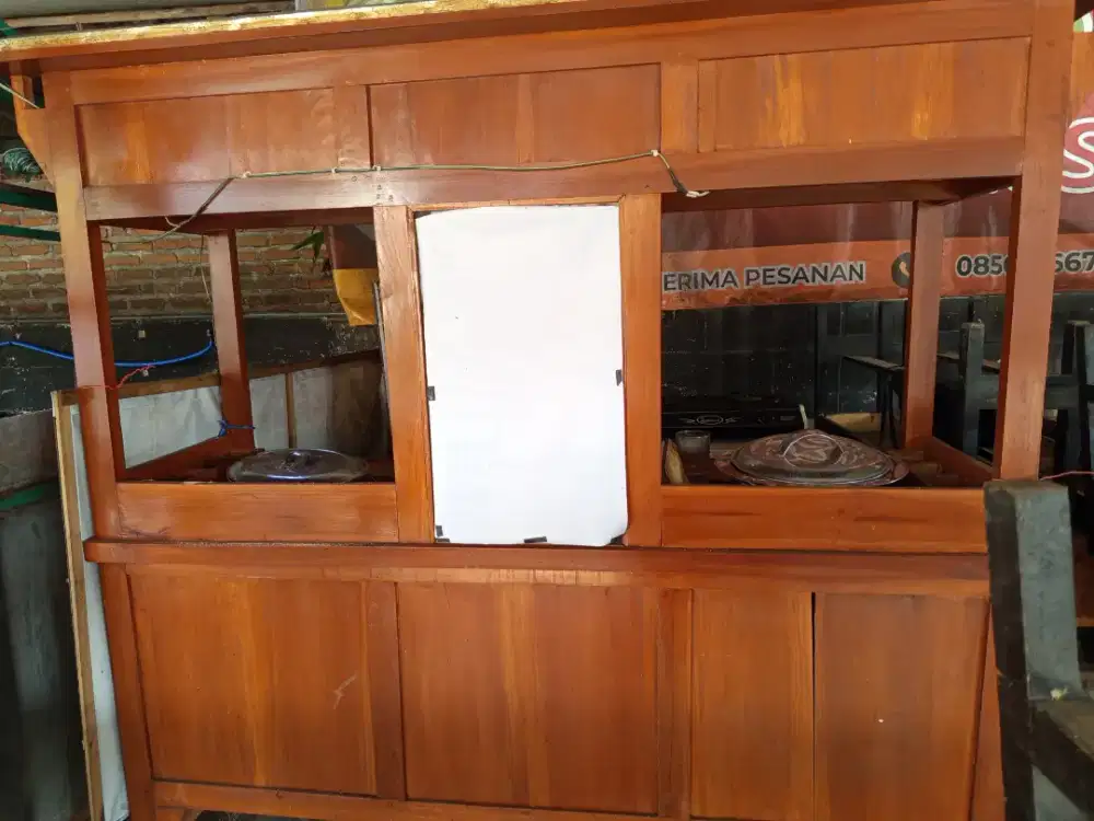 Beli gerobak bonus meja kursi