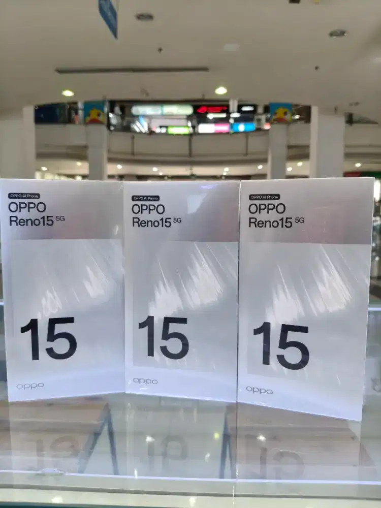 OPPO RRNO 15 5G new garansi resmi kredit tanpa dp
