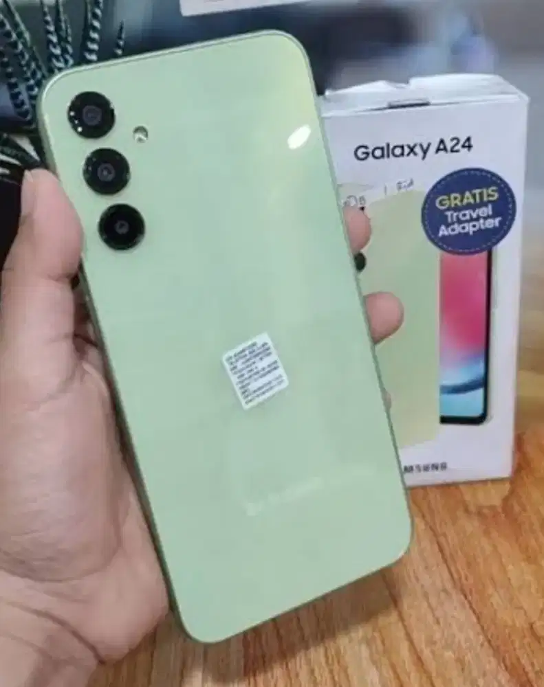 Murah hp Samsung A24 ram 8/128 LKP minus wifi off
