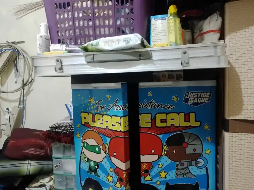 Meja lipat bekas jualan