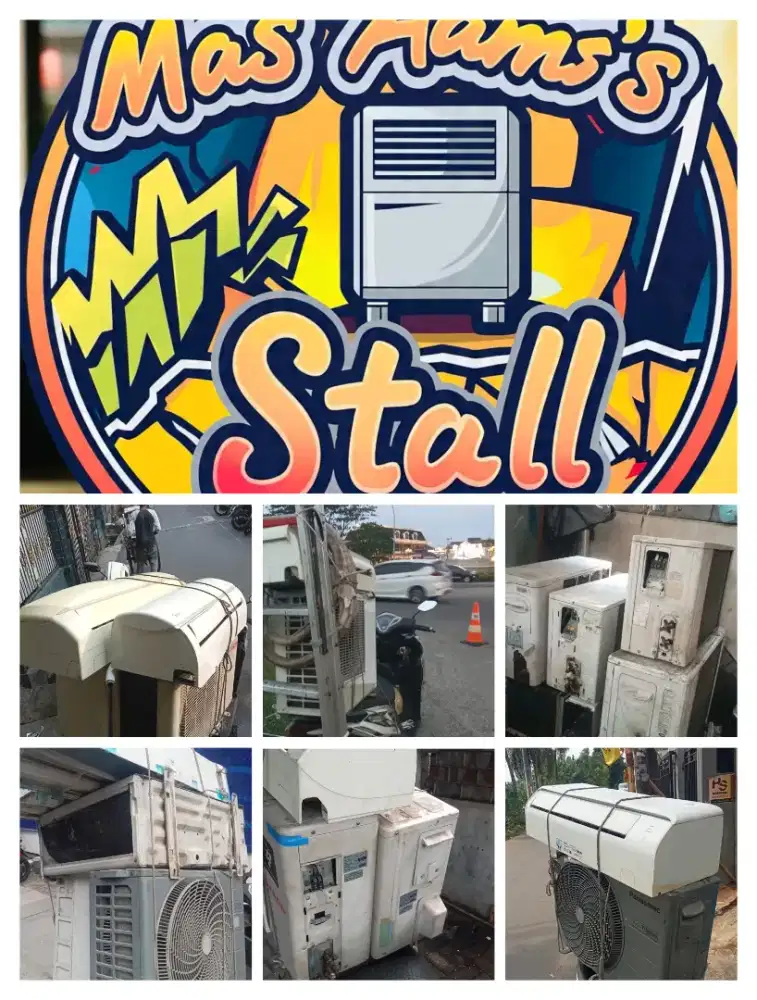 Jual beli ac bekas/rusak/tidak dingin
