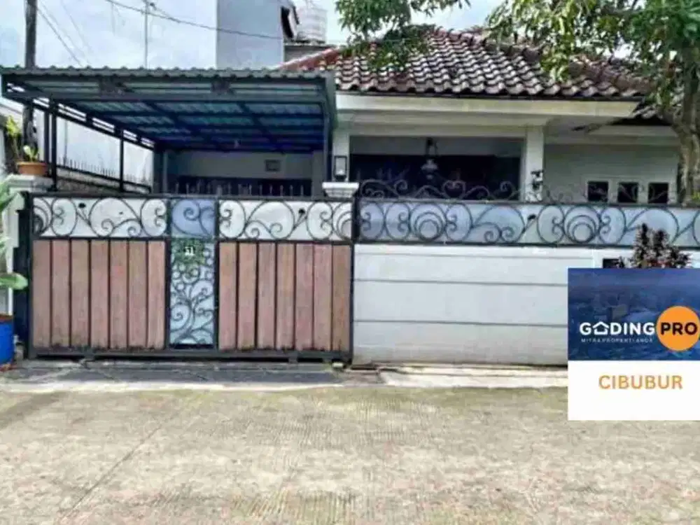 dijual rumah siap huni dekat LRT harjamukti ada kolam renang