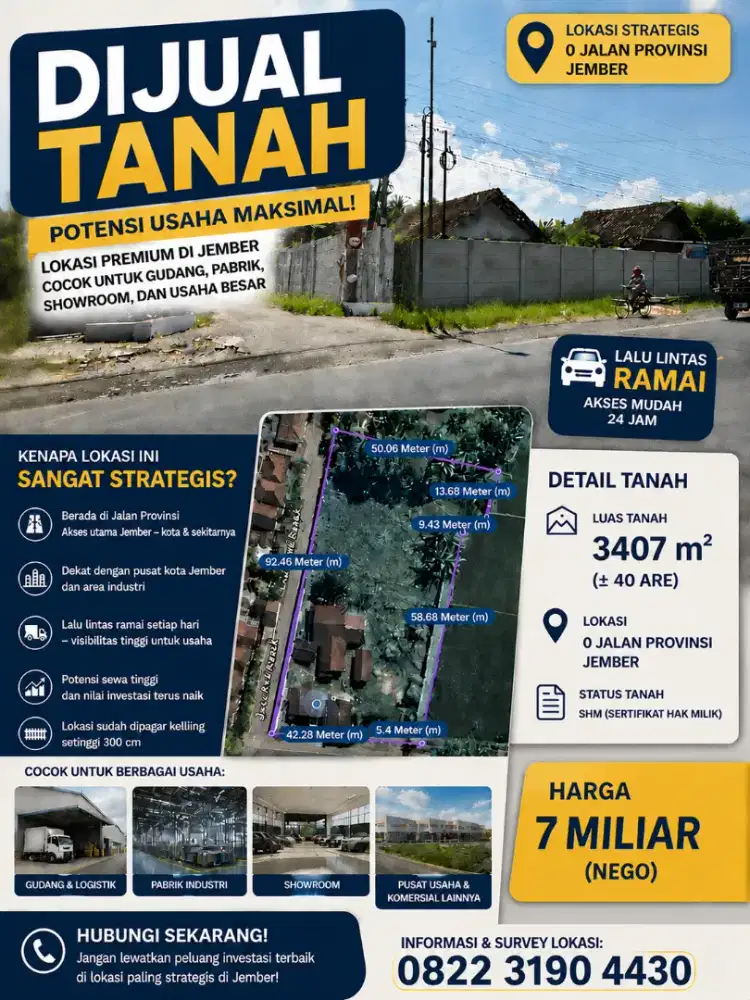 Tanah Murah Nol Jalan Pro