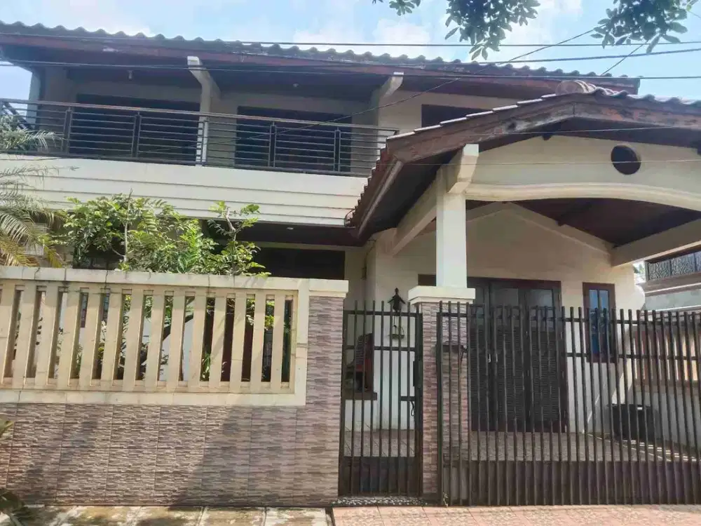 Rumah 2 Lantai Luas di Mampang Depok – Hanya 7 Menit ke Tol Sawangan! Nego Sampai Jadi
