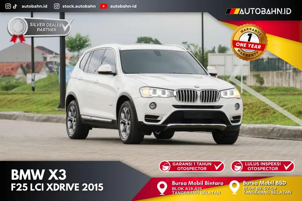 ODO LOW! BMW X3 Facelift xDrive 2015