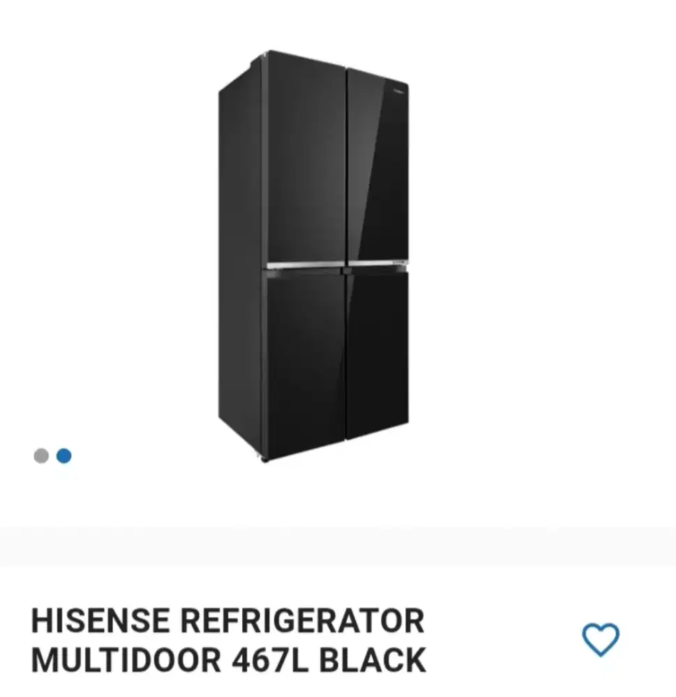 Promo kulkas 4 pintu hisense