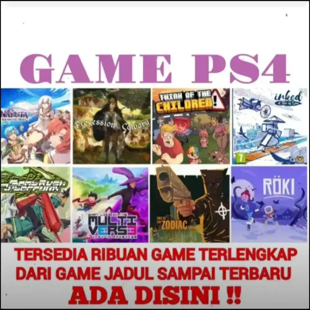 GAME PS4 (Baca Deskripsi) Mrh Meriah