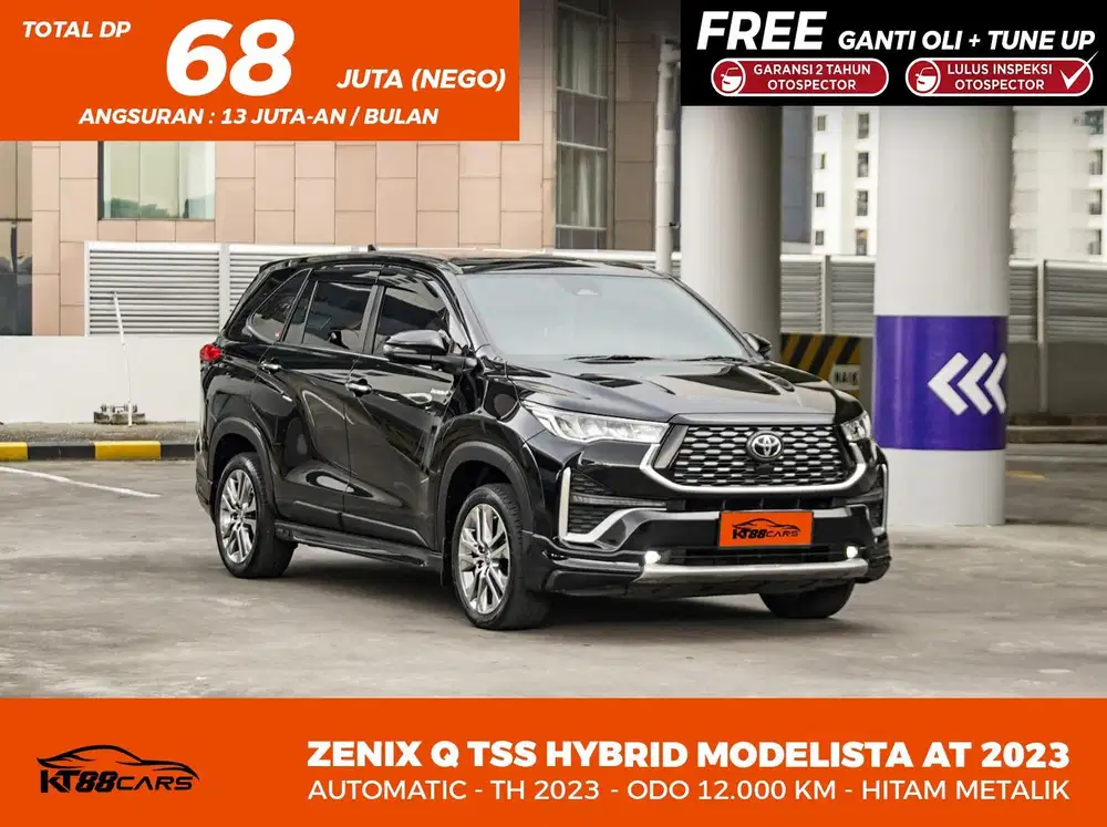 Low Kilometer, Bergaransi INNOVA ZENIX Q HYBRID TSS MODELISTA AT