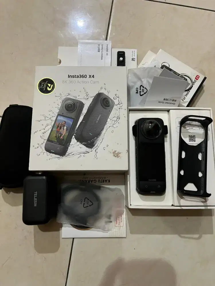 Jual kamera Insta 360 X4,