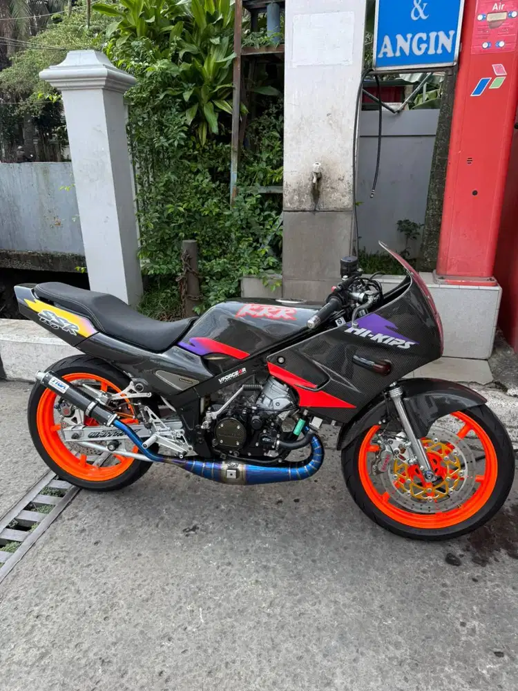 bekas - ninja ssr modif - mesin full restorasi - blok ZX - siap pakai