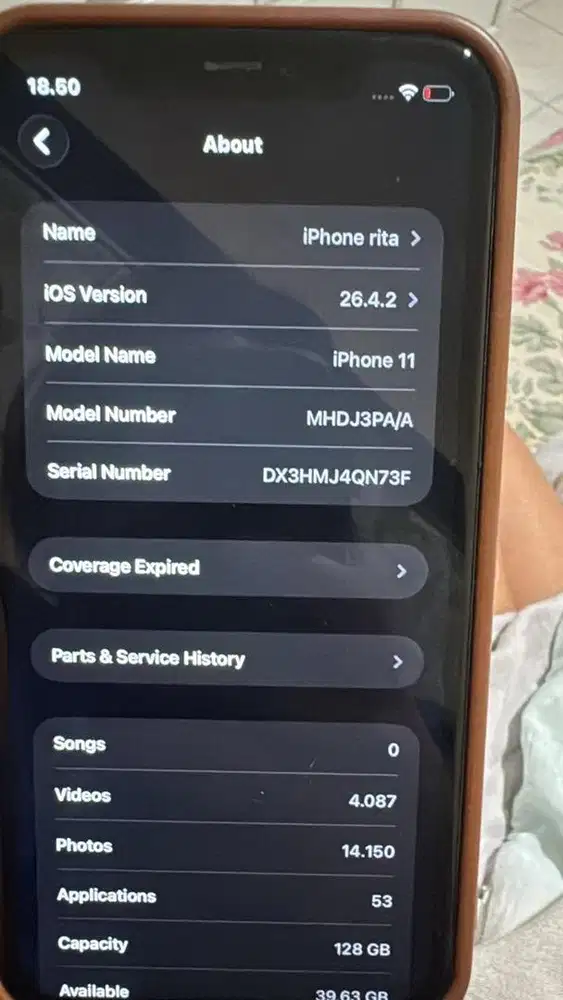Dijual Iphone 11 mulus like new