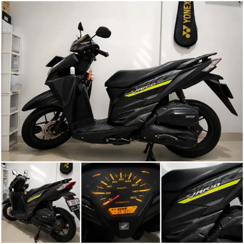Honda Vario Hitam – Mesin Halus, Irit, Siap Pakai
