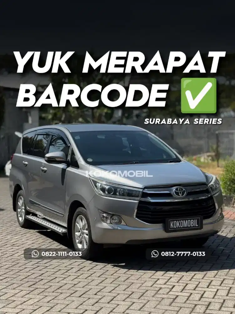 TOYOTA INNOVA 2.4 V DIESEL AT 2017