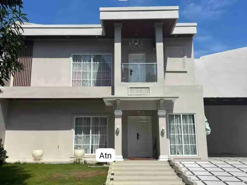 JUAL RUMAH TAMAN KENARI CIBUBUR SHM RAPI SIAP HUNI PLUS KOLAM RENANG SEJUK SEPERTI DI VILLA