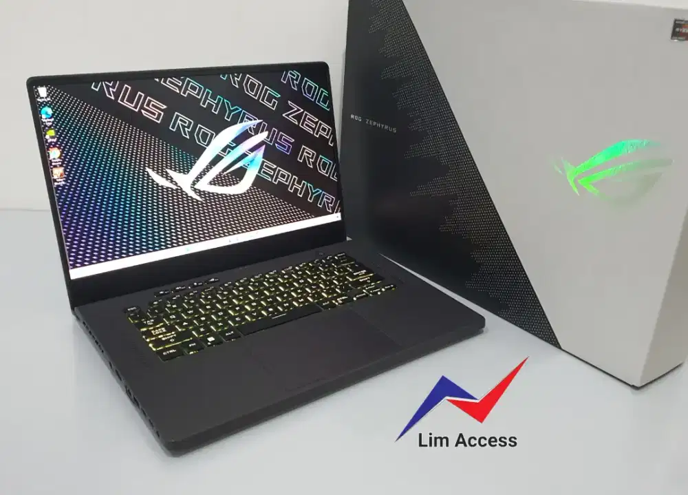 ROG ZEPHYRUS GA503QM Ryzen9 Ram 24GB QHD RTX3060 Laptop Asus Gaming