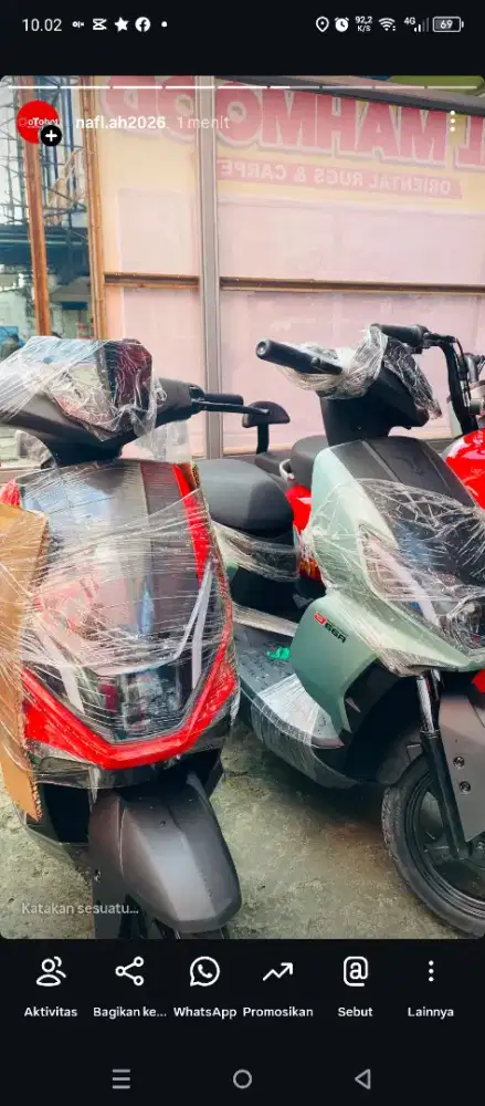 JUAL SEPEDA LISTRIK BARU YANG BERKUALITAS YUKK BELI DI OTOBOT