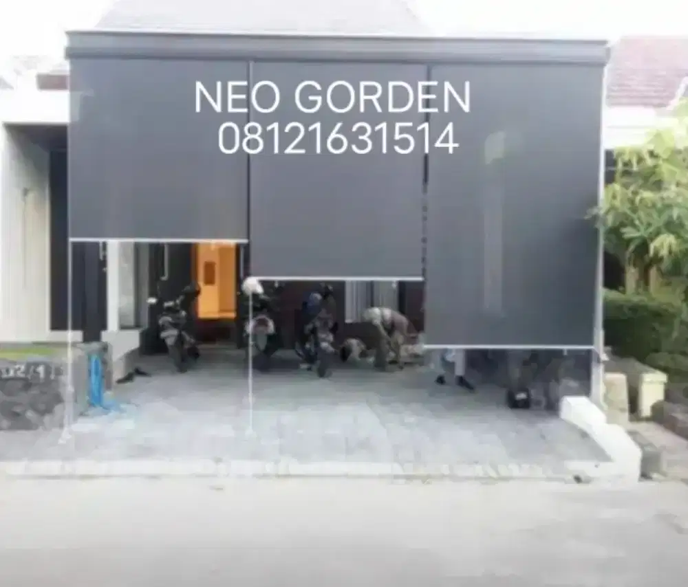 Roller blind suntex & Vertikal blind termurah