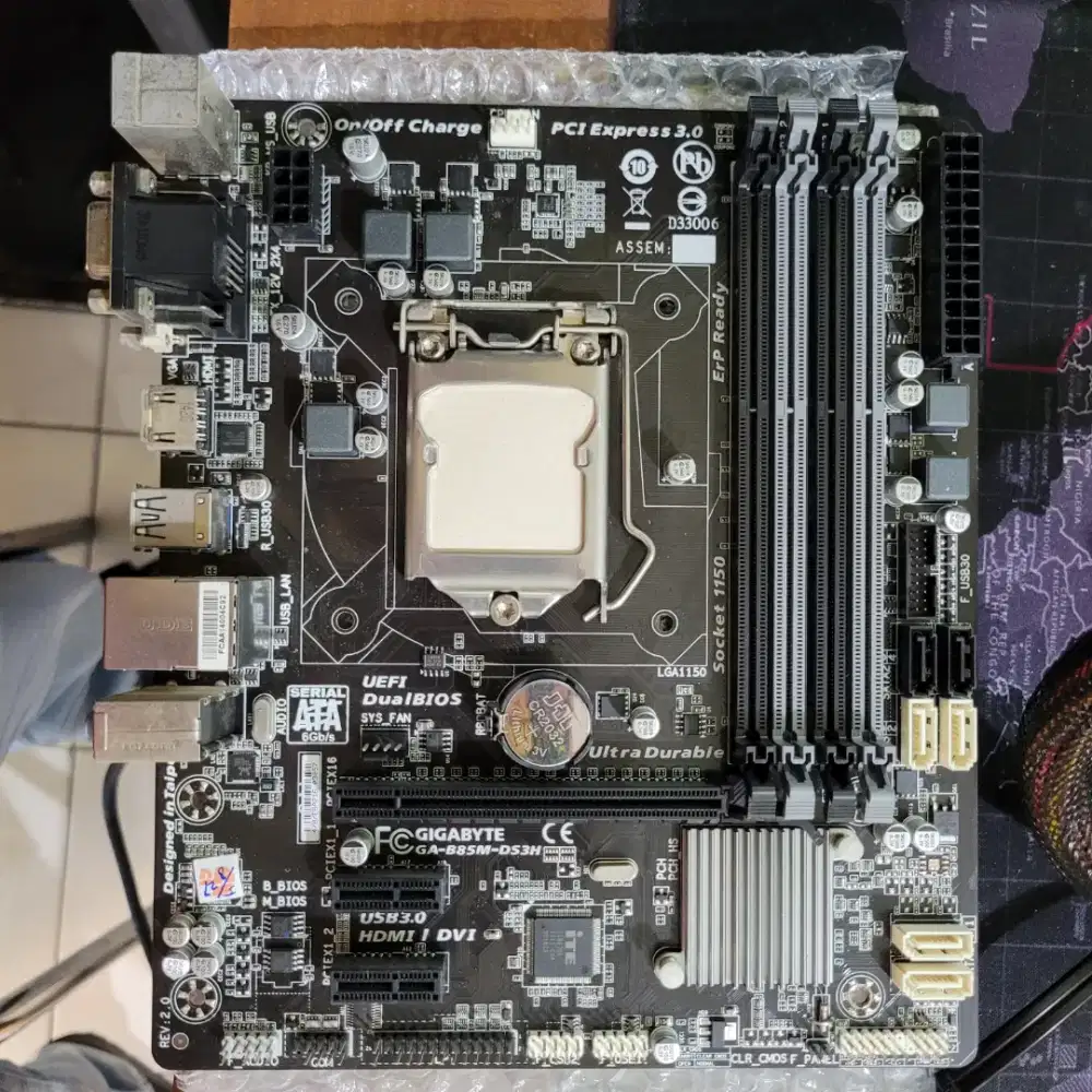 Motherboard socket 1150 B85 Gigabyte 4slot Ram