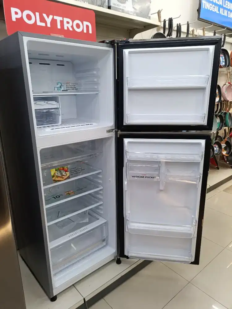 Kredit Kredivo Kulkas Polytron 300L Bunga 0 Tanpa Dp
