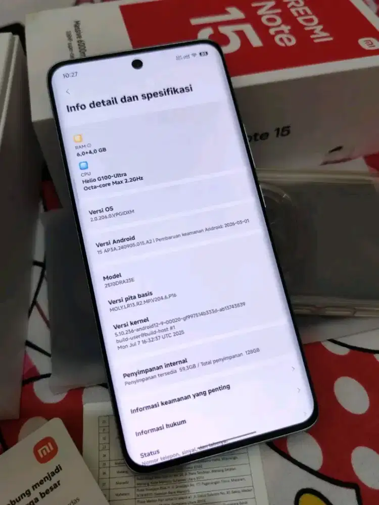 Redmi note 15 4G