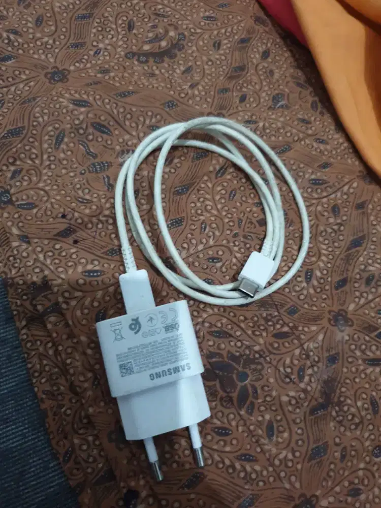 Charger ori samsung 25 watt c to c