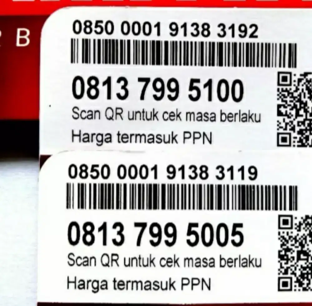 11 dgit simPATI CANTIK