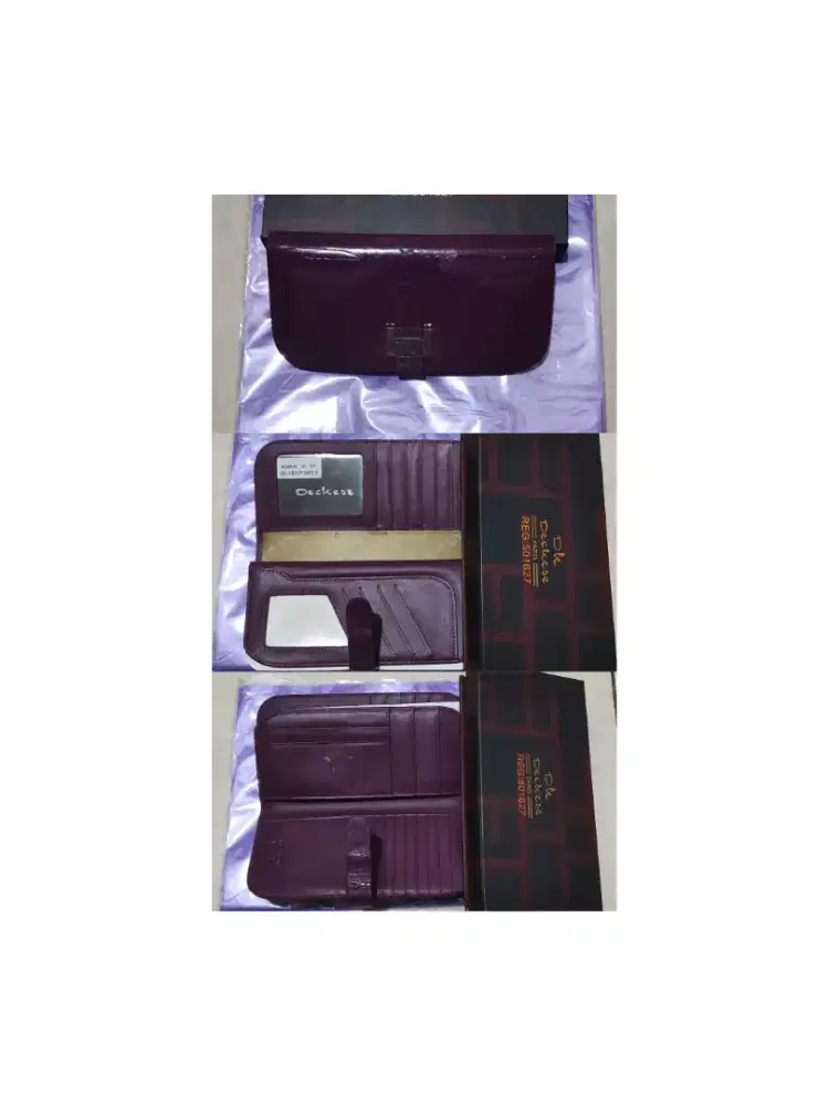 Dompet DECKESE ungu BARU