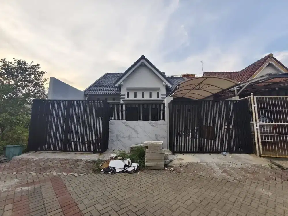 Rumah Baru Renov 1 Lantai Mulyosari Prima, Row Jalan 7 Meter