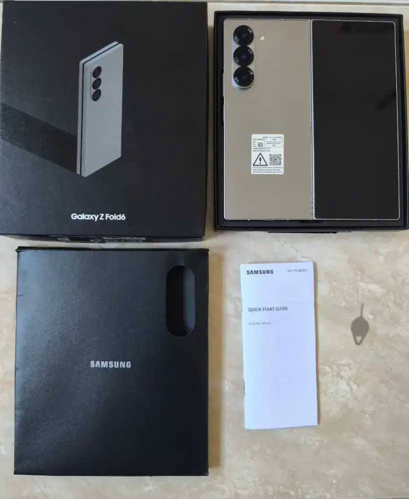 Samsung Z Fold 6 12/1TB Resmi SEIN Fullset original