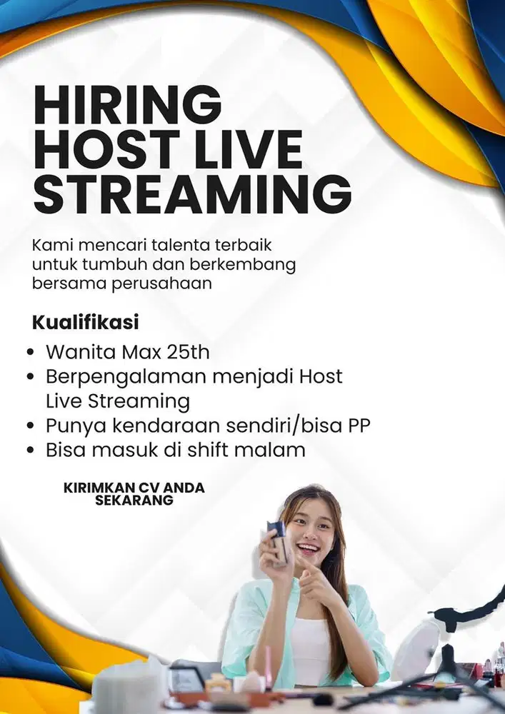 HIRING HOST LIVE STREAMING