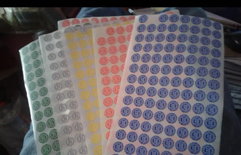 Cetak ofset stiker,nota faktur,form produksi