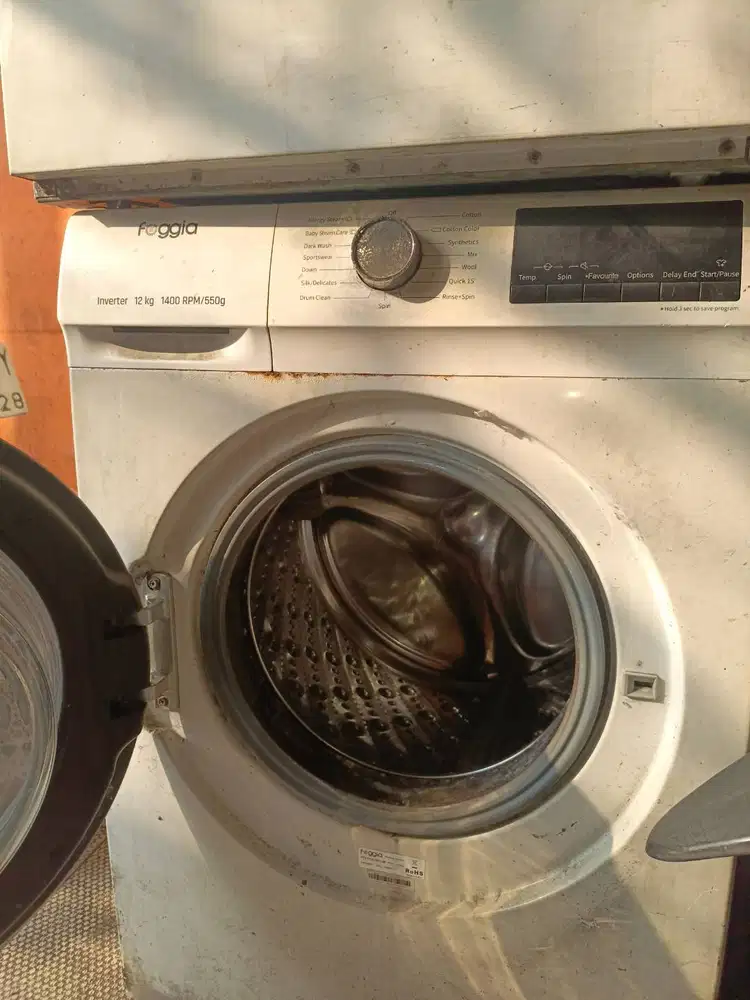 Dijual mesin cuci buat laundry merek foggia