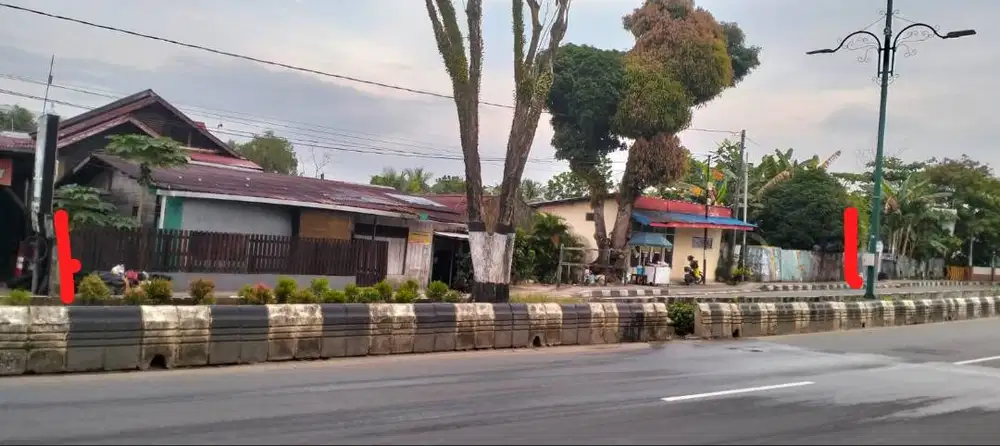 Di jual tanah strategis di jl jend sudirman balikpapan