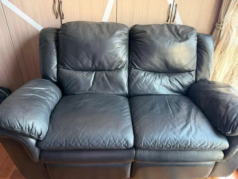 Leather sofa 2 seater