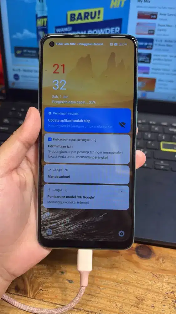 BU karena kebutuhan di jual Hp Oppo7 Z 5G