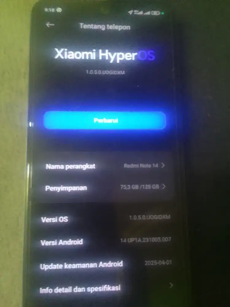 xiaomi redmi note 14 ram 8/128