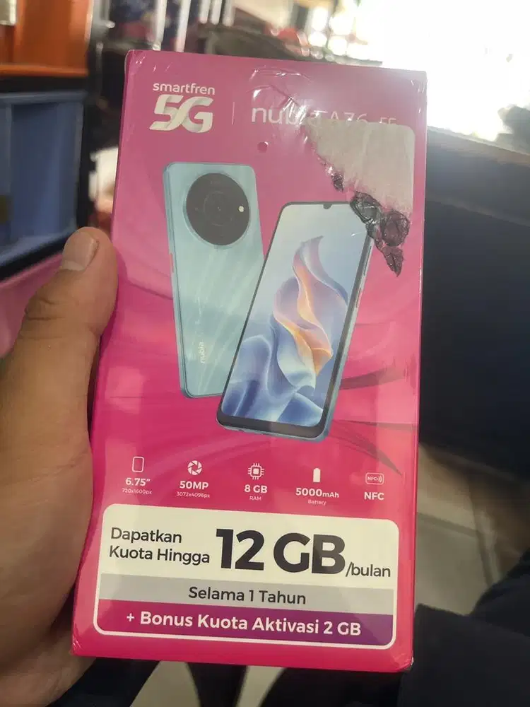 Nubia A76 5G 8/128gb baru BNIB