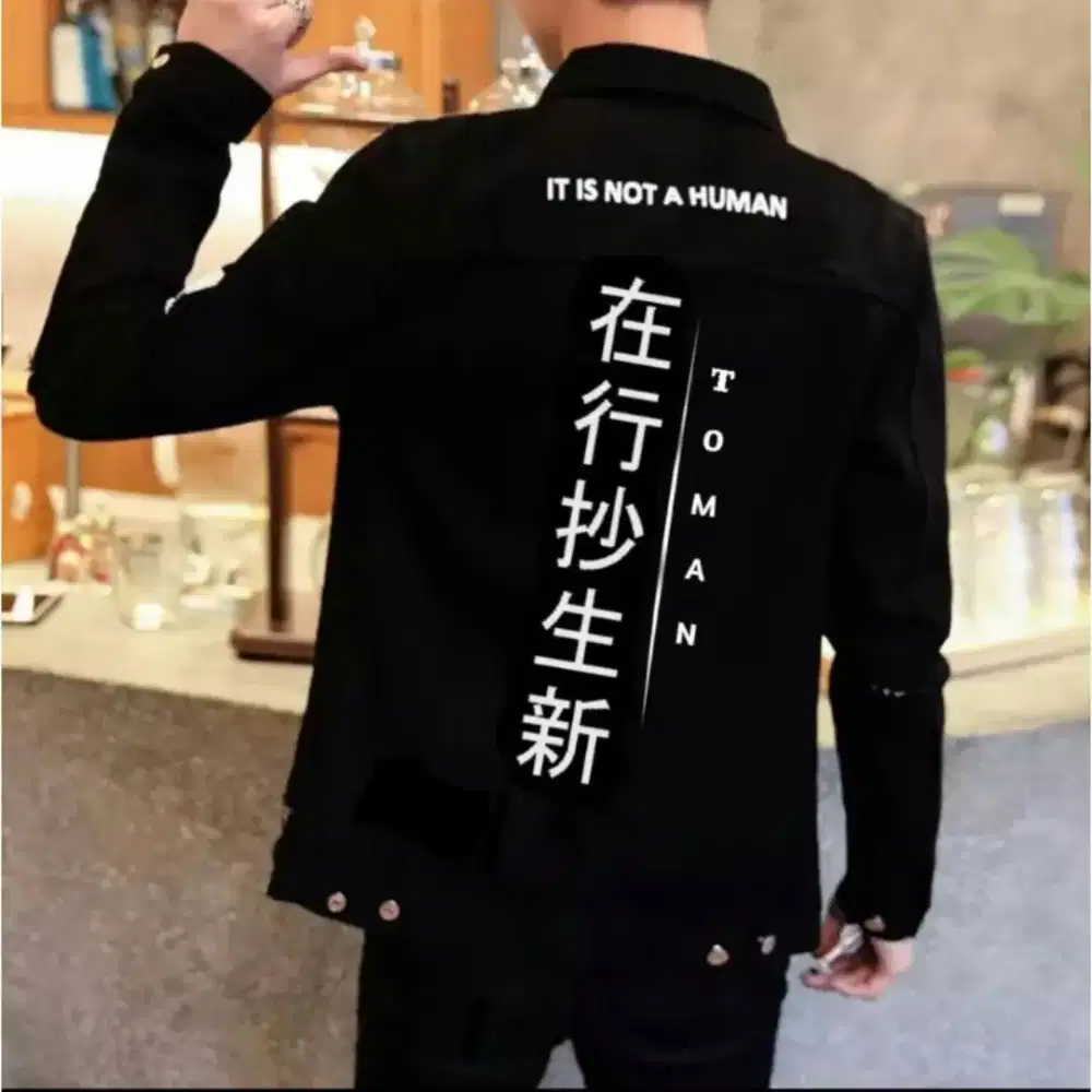 Jaket Denim baru