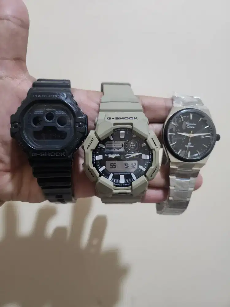 Jual borongan jam tangan gshock & AC