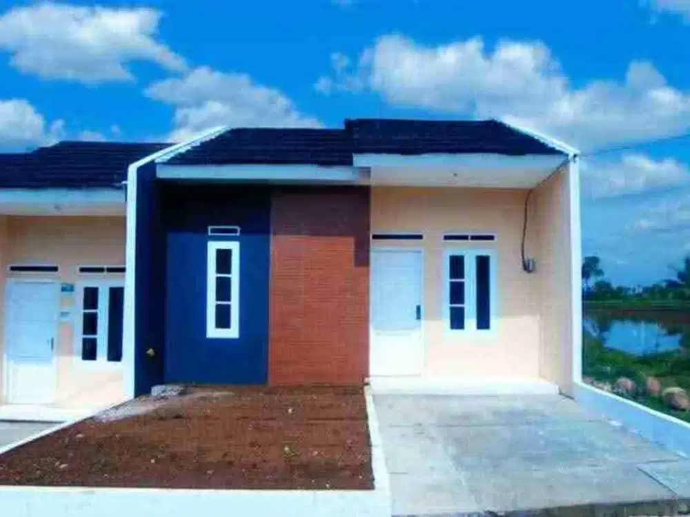 Rumah subsidi murah konsep cluster dekat PT Gunung Salak Sukabumi