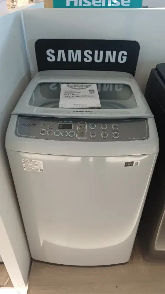 Samsung mesin cuci top load 9kg