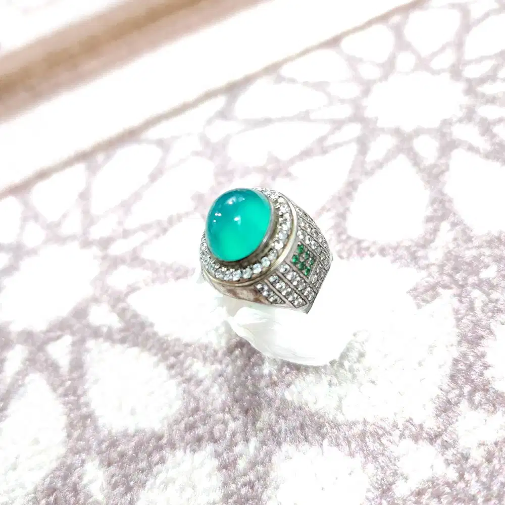 Bacan Kolektor Permata BACAN Perak Microsetting Istimewa