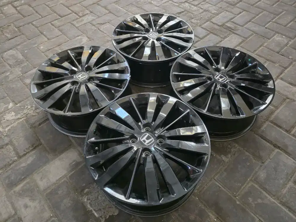 Velg Ori Jazz RS GK5 Modulo Black R16 Brio Mobilio City Freed Civic