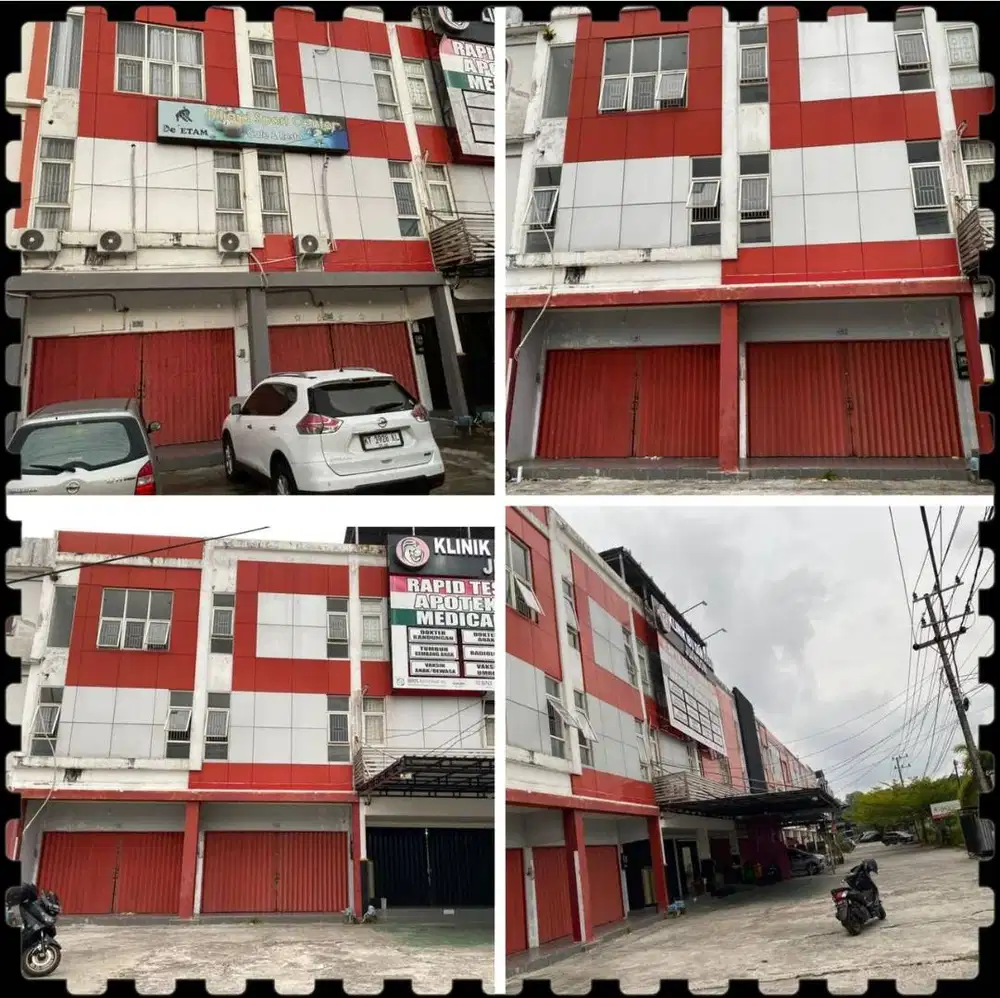 Di jual murah 2 ruko gandeng di bjbj mt haryono balikpapan