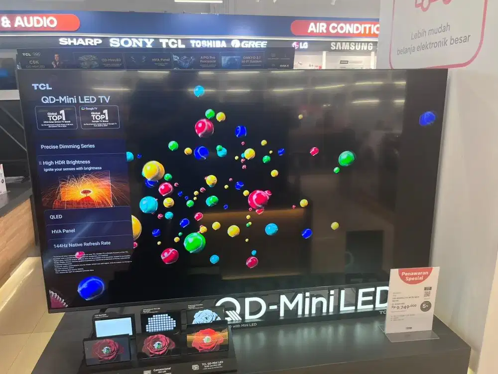 TCL Led Google Tv 4k 55 inch 55c6k