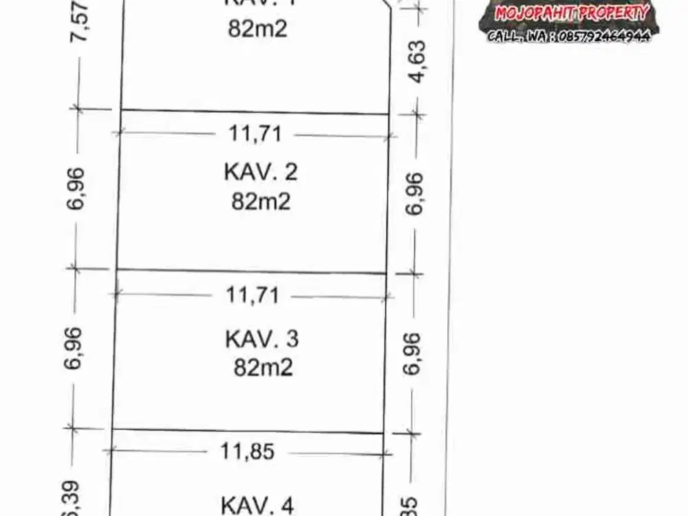 HARGA PROMO BULAN INI Di jual cuma 4 unit luas 82 m² sudah free SHM di jl Nangka Utara Denpasar