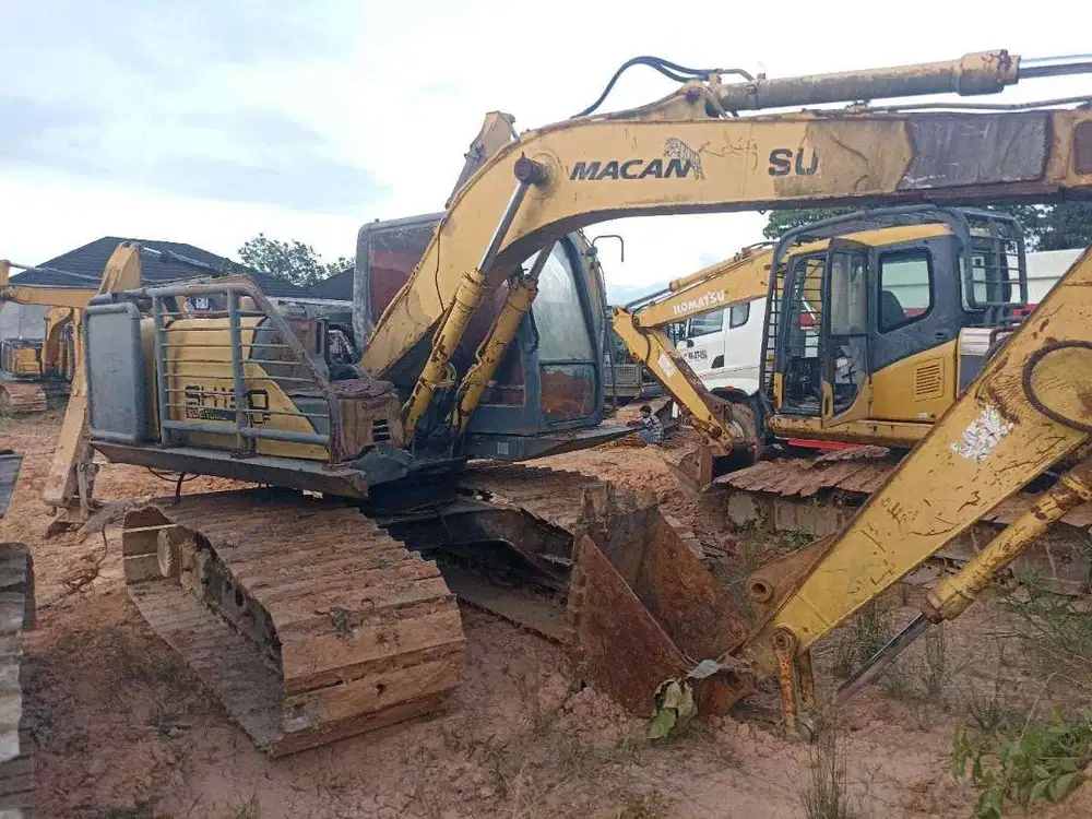 JUAL UNIT SUMITOMO EXCAVATOR SH130LF-5 TAHUN 2018 - KONDISI AS IS